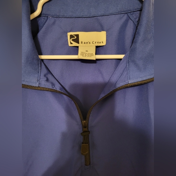 Rae's Creek Blue Pullover Windbreaker Size XL - Picture 4 of 8